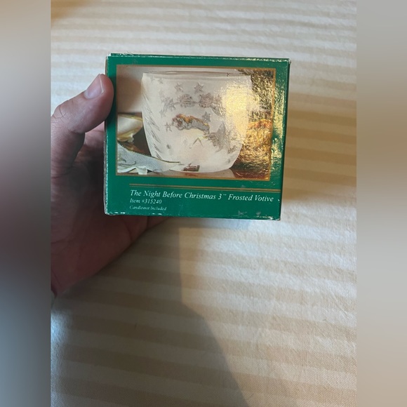 The Night Before Christmas 3 Inch Votive / Cup / Candle Holder - Picture 2 of 7